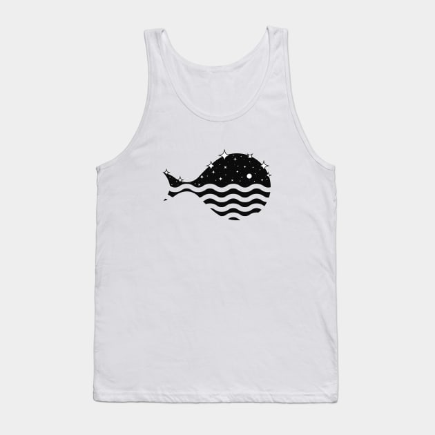 Night Life in the Ocean Tank Top by diardo